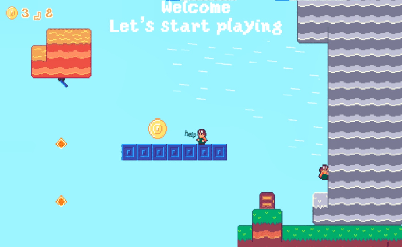 2D Platformer Coin Plus