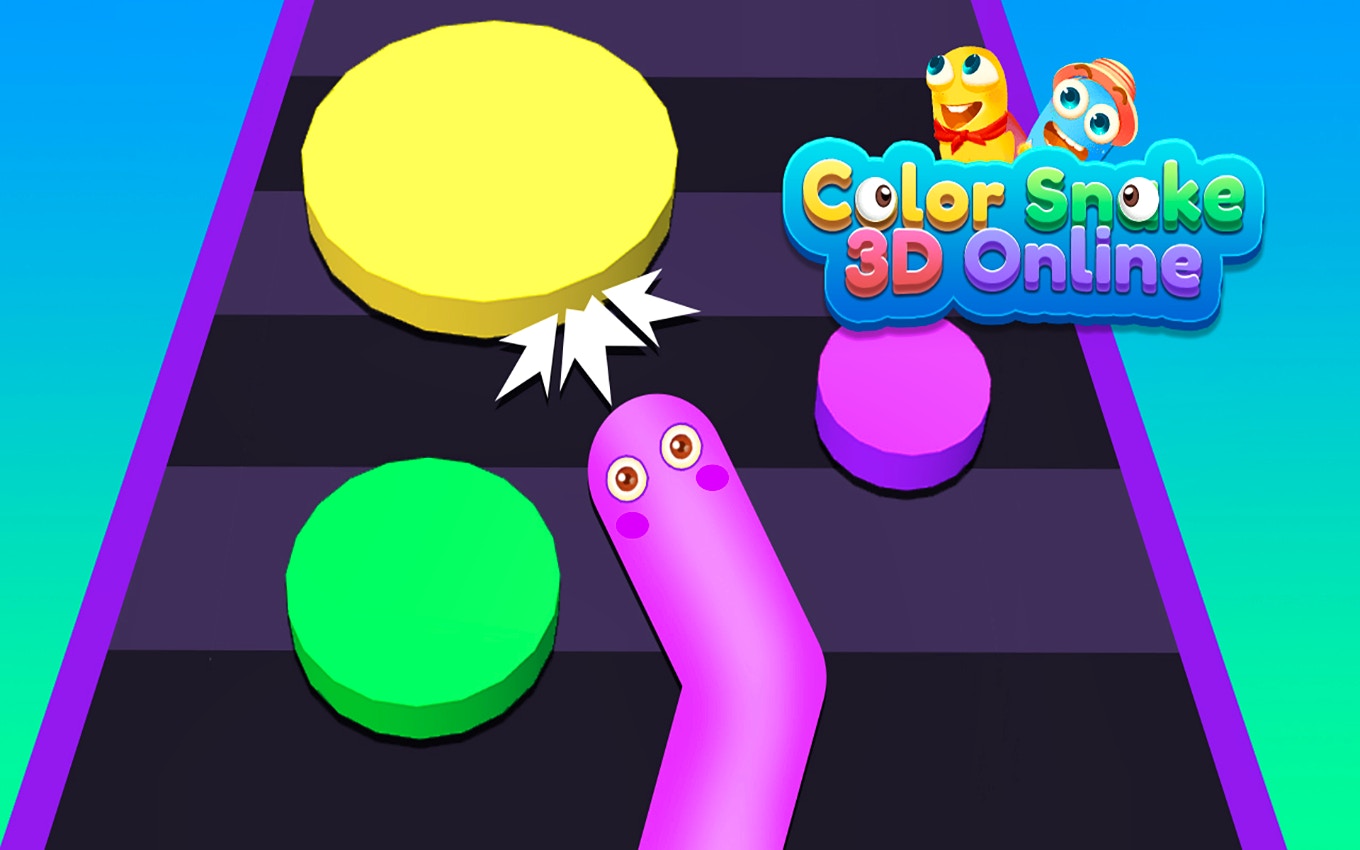 Color Snake 3D Online V2
