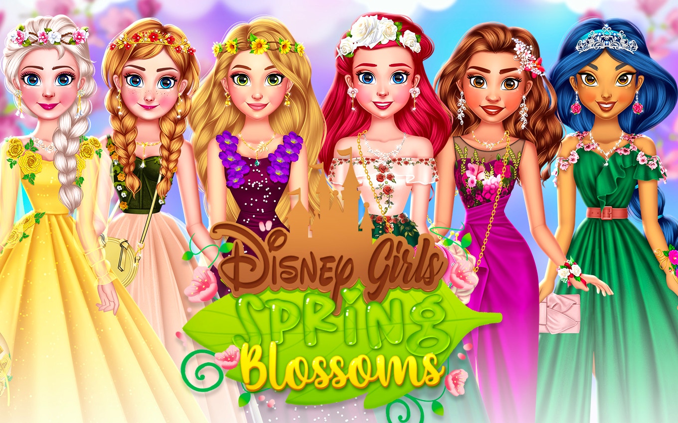 Next-Gen Princess Girls Spring Blossoms